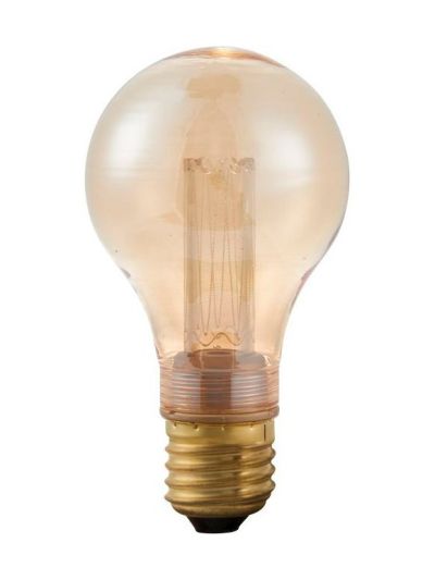 E27 - SPL Vintage GLS - Amber - 65lm - 1800K - CRI 82 - Dimmbar