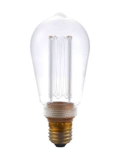 E27 - SPL Vintage Rustika - Klar - 140lm - 2000K - CRI 82 - Dimmbar