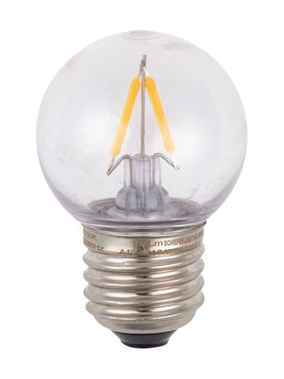 E27 - SPL Shatterproof Polycarbonate - Klar - 130lm - 2700K - CRI 80