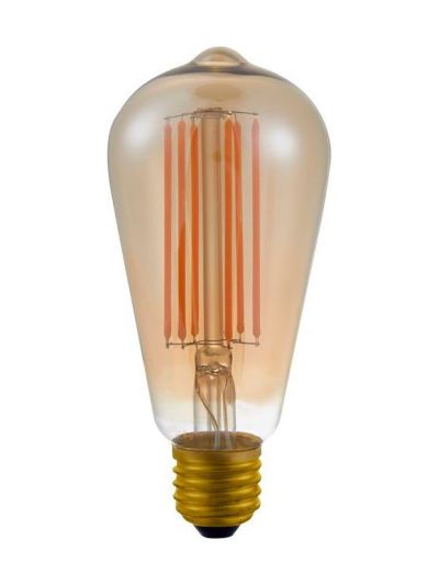 E27 - SPL Rustika - Amber - 550lm - 2200K - CRI 93 - Dimmbar