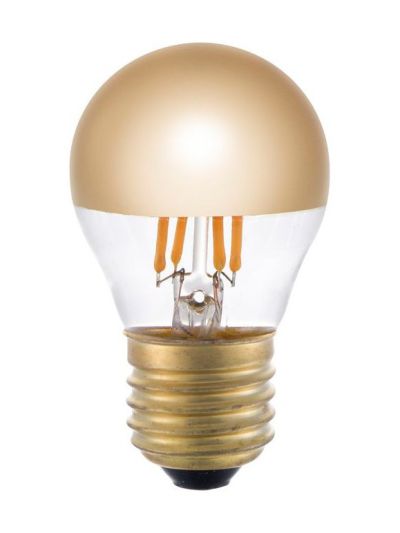 E27 - SPL Verspiegelte Kerze - Amber - 250 lm - 2500 K - CRI 93 - Dimmbar