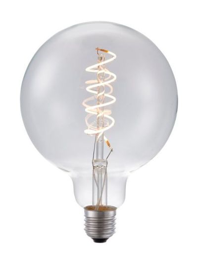 E27 - SPL FleX Globe AX - Klar - Ø:125mm - 2200K - CRI 93 - dimmbar