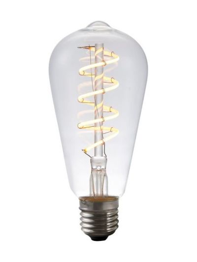 E27 - SPL FleX Rustika - Klar - 190lm - 2200K - CRI 93 - Dimmbar