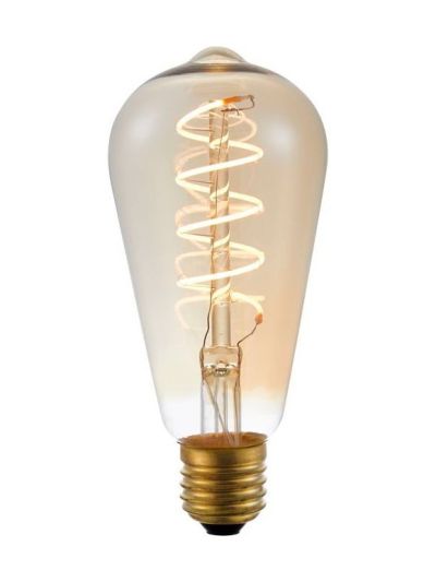E27 - SPL FleX Rustika - Amber - 200lm - 2000K - CRI 90 - Dimmbar
