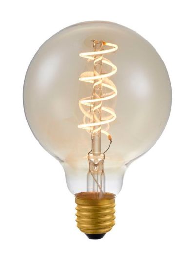 E27 - SPL FleX Globe AX - Amber - Ø:95mm - 2000K - CRI 93 - Dimmbar