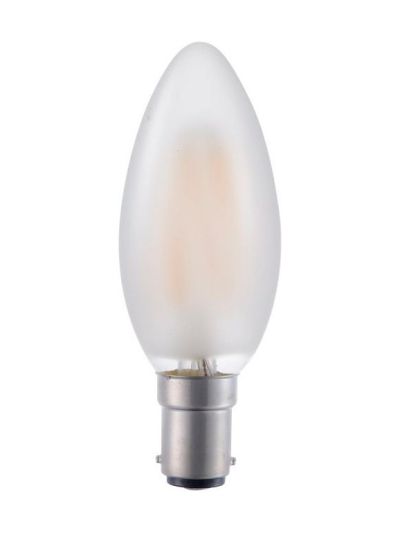 Ba15d - SPL Candle - Satiniert - 320lm - 2500K - CRI 93 - Dimmbar