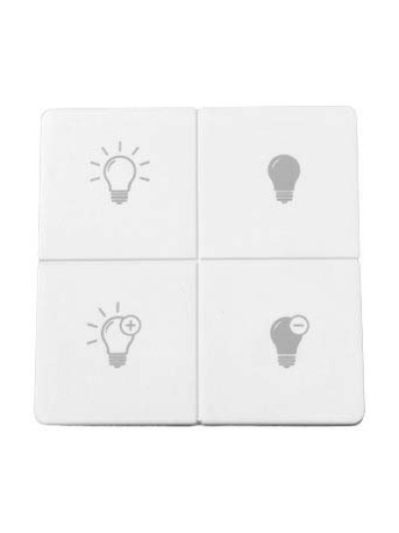 Lightbee Zigbee-Taste mit Leuchtmittel-Symbolen