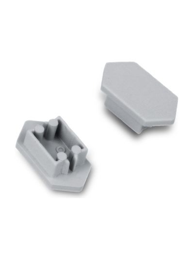 Endkappen für ARC12 DUO - Grau - 20 Stk.