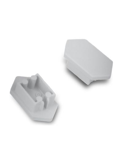 Endkappen für ARC12 DUO - Silber - 20 Stk.