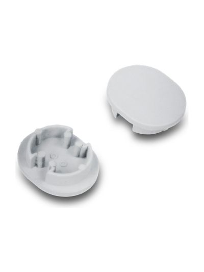 Endkappen für ARC12 DUO D - Silber - 20 Stk.