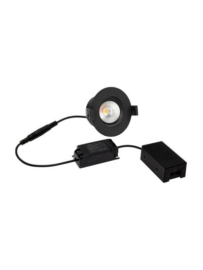 HiluX D3 Tilt360 - Full Spectrum LED-Einbaustrahler - Ra97 - 3000K - Schwarz
