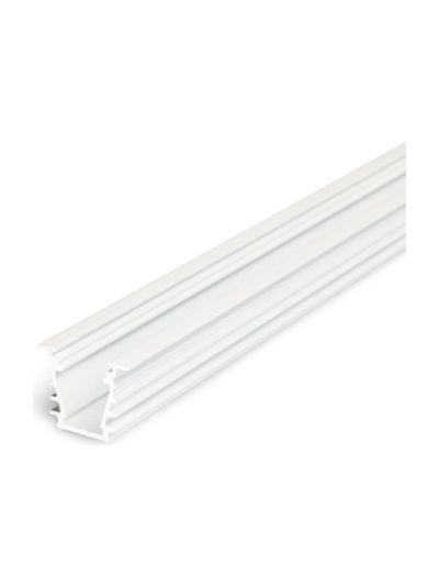 Aluminiumprofil - Modell D - Weiß