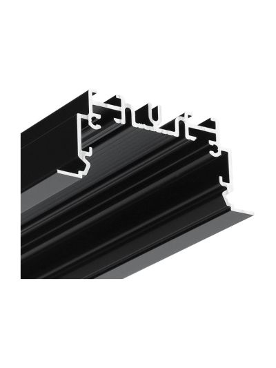 LED-Profil PHIL.v2 RECESSED - 1m - Schwarz