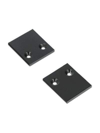 Endkappen für PIXY20-02 - Schwarz - Metall - 2 Stk