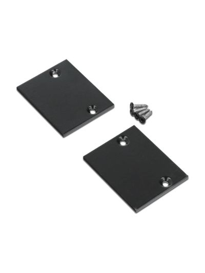 Endkappen für PIXEL33-01 - Schwarz - Metall - 2 Stk