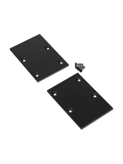Endkappen für PIXEL33-02 - Schwarz - Metall - 2 Stk