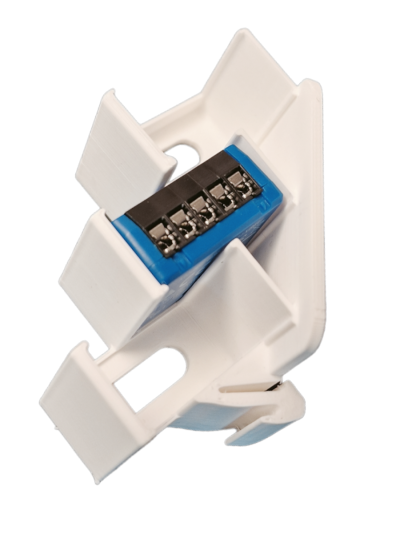 Shelly - DIN-Schienenhalter für 3 x Mini-Modul