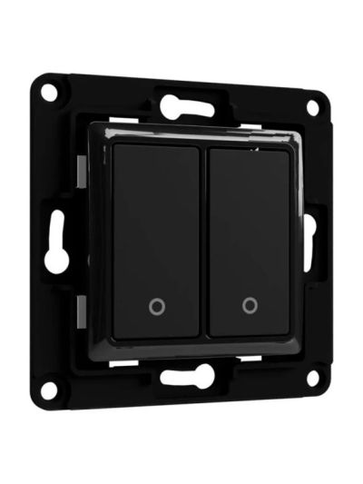 Shelly - Wall Switch 2 - Schwarz