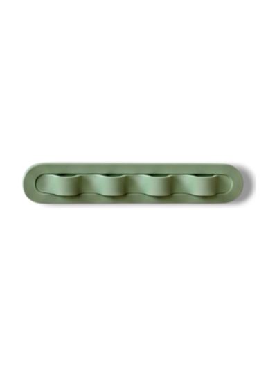 Simiu - SOLWAVE - Sonnenbrillenhalter für die Wand - 1 Stk. - Staubgrün - 24cm