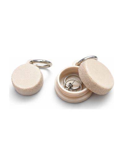 Simiu - RINGCHAIN – Mini-Box mit Schlüsselring - 2 Stk. - Champagner