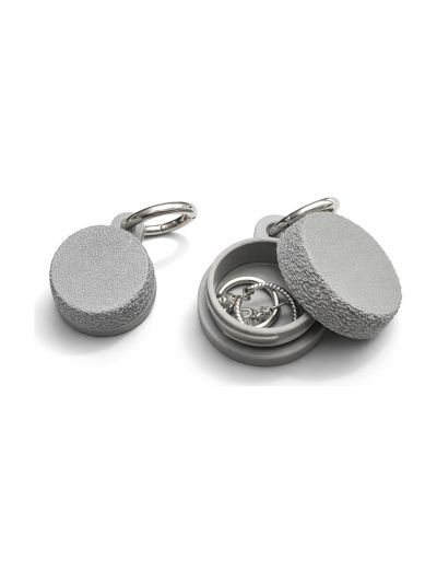 Simiu - RINGCHAIN – Mini-Box mit Schlüsselring - 2 Stk. - Grau