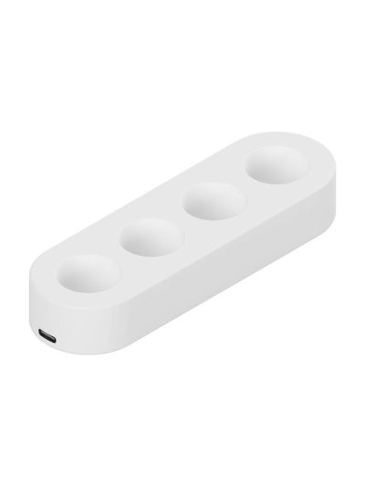 Uyuni - Wiederaufladbare Basis - Weiß - 13x4 cm