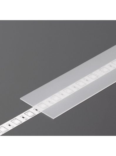 Abdeckung für LED-Profil - A9 - Slide - 2m - Satiniert