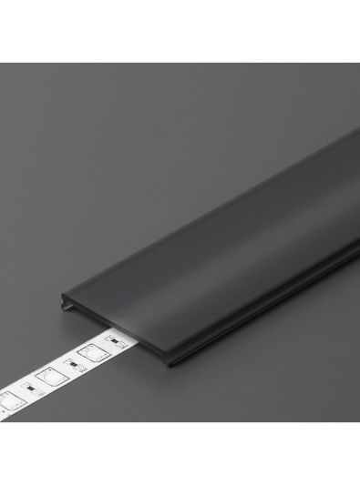 Abdeckung für LED-Profil - C9 - Click - 3m - Schwarz