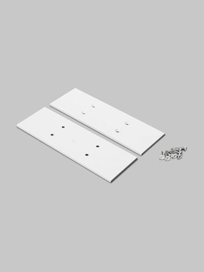 Endstücke für VARIO30-16-E9 - Weiß - Metall - 2 Stk.