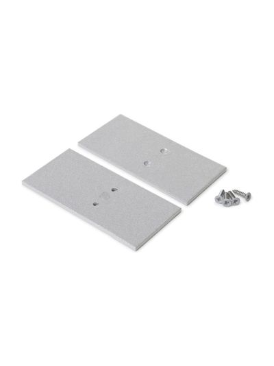 Endkappen für VARIO30-19-E9 - Silber - Metall - 2 Stk.