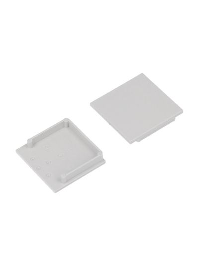 Endkappen für VARIO30-08ABCD - Grau - 8 Stk.