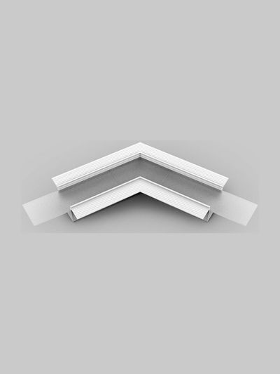 Winkel für LED-Profil VARIO30-05 - 120° - Weiß