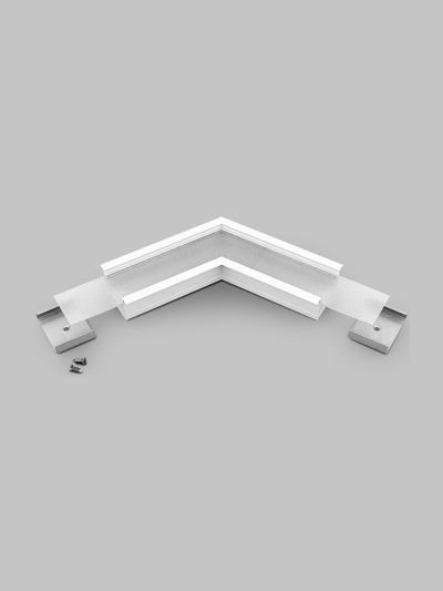 Winkel für LED-Profil VARIO30-07 - 120° - Weiß