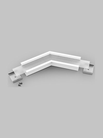 Winkel für LED-Profil VARIO30-07 - 135° - Weiß