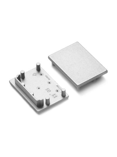 Endkappen für VARIO30-05 - Silber - 20 Stk.
