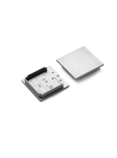 Endkappen für VARIO30-08A - Silber - 20 Stk.