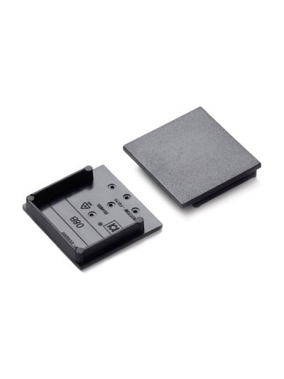 Endkappen für VARIO30-08B - Schwarz - 20 Stk.