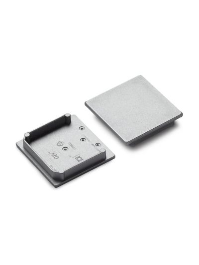 Endkappen für VARIO30-08C - Silber - 20 Stk.