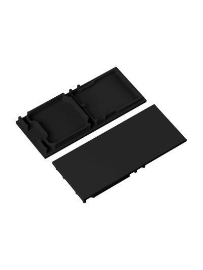 Endkappen für COMBO30-01A-E9 - Schwarz - 20 Stk.
