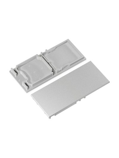 Endstücke für COMBO30-01A-E9 - Silber - 20 Stk.
