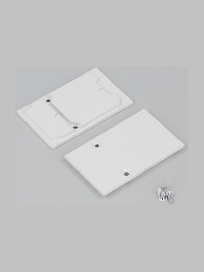 Endstücke für COMBO30-01A - Weiß - Metall - 2 Stk.