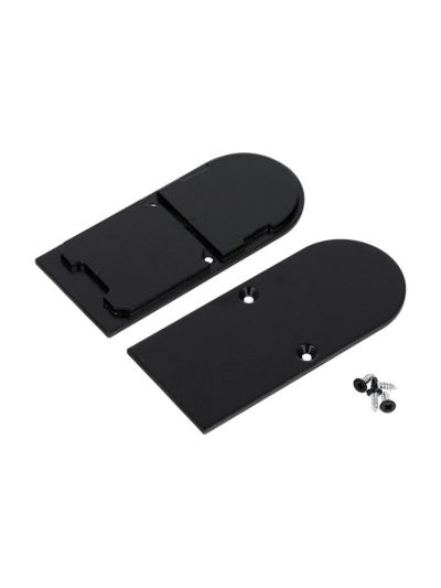 Endkappen für COMBO30-01A-D9 - Schwarz - Metall - 2 Stk.