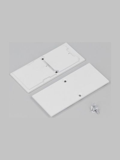 Endstücke für COMBO30-01A-E9 - Weiß - Metall - 2 Stk.
