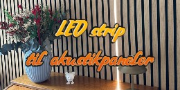 LED-Beleuchtung in Akustikpaneelen