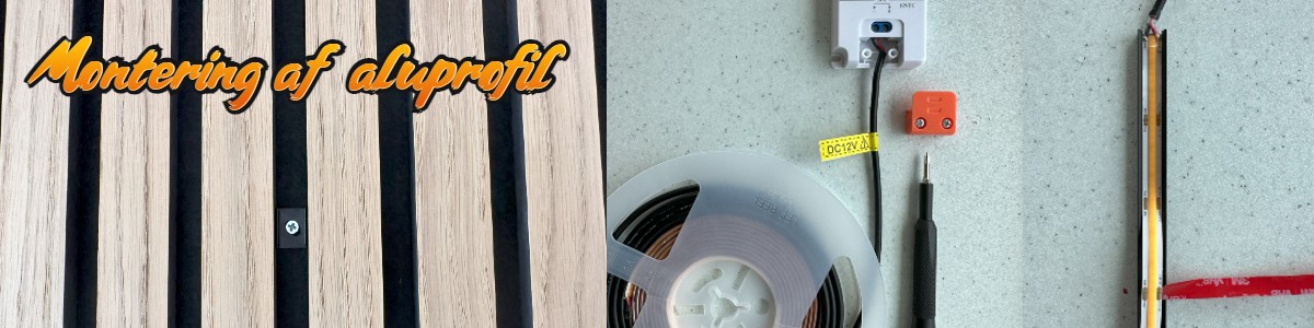 Montageanleitung für LED-Lichtschiene im Akustikpaneel